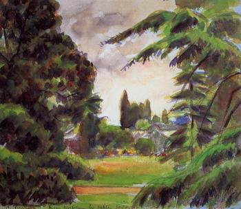 卡米耶 畢沙羅 Kew Gardens, the Little Greenhouse 卡米耶 畢沙羅 Kew Gardens, the Little Greenhouse